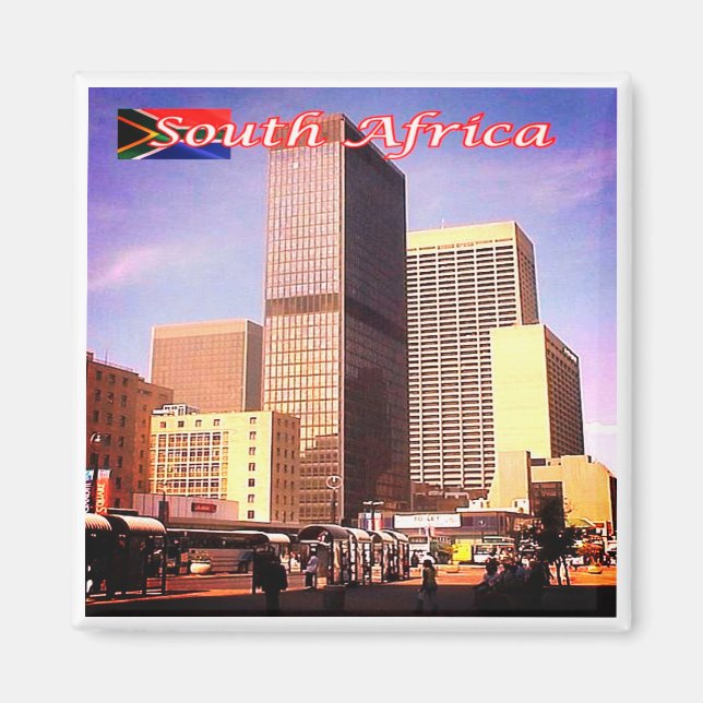 zZA023 SOUTH AFRICA, Panorama, Fridge Magnet (Front)