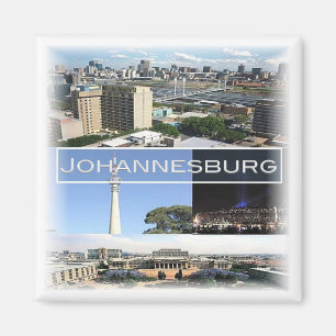 zZA029 JOHANNESBURG, Mosaic, South Africa, Fridge Magnet