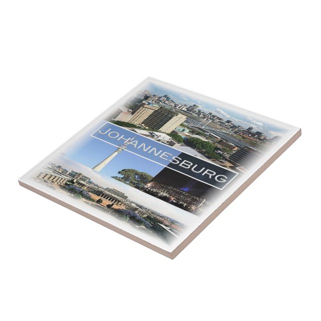 zZA029 JOHANNESBURG, Mosaic, South Africa, Tile (Side)