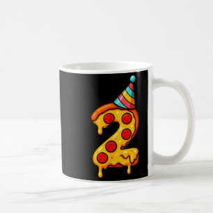 Zza 2nd Birthday 2 Years Old Party Hat Bday Boys G Coffee Mug