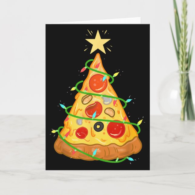 Zza Christmas Tree Zza Lover Gift  Card (Front)