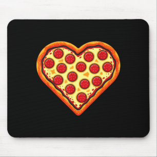Zza Heart Cute Valentines Day Funny Heart Shaped Z Mouse Mat