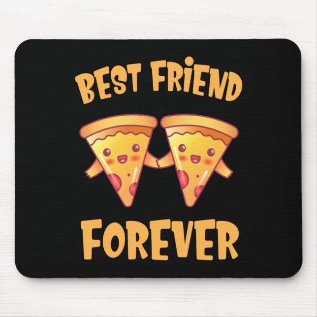 Zza Is My Valentine Valentines Day Heart Peppero  Mouse Mat (Front)