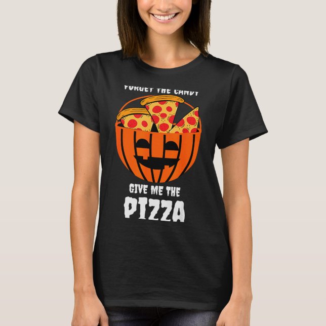 Zza Pumpkin Jackolantern Costume Easy Halloween  T-Shirt (Front)