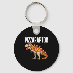 Zza T-rex Dino Fast Food Funny Zza Dinosaur Key Ring