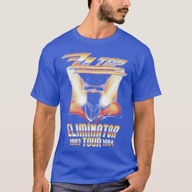 ZZop Eliminatorour 19831984 Retro Rock family funn T-Shirt (Front)