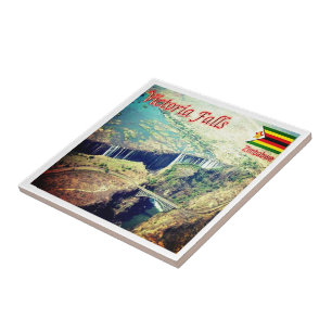 zZW004 VICTORIA FALLS, Zimbabwe, Africa, Tile