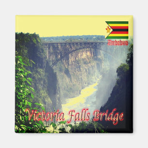 zZW006 VICTORIA FALLS, Zimbabwe, Africa, Fridge Magnet