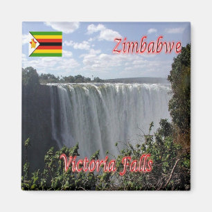 zZW010 VICTORIA FALLS, Zimbabwe, AFRICA, Fridge Magnet
