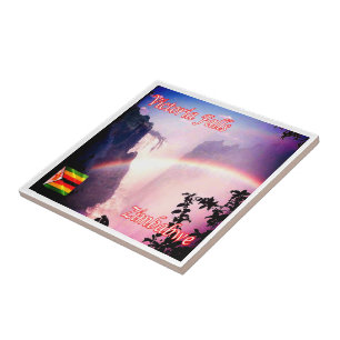 zZW011 VICTORIA FALLS, Zimbabwe, Africa, Tile