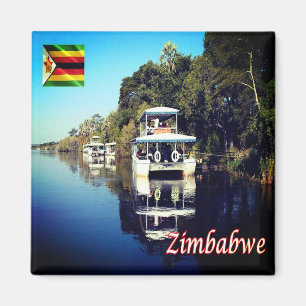 zZW012 VICTORIA FALLS, Zimbabwe, Africa, Fridge Magnet