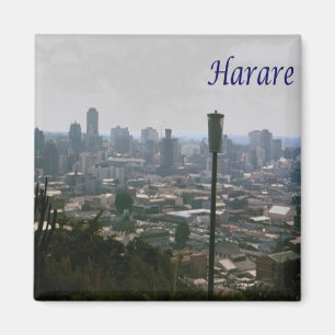 zZW016 HARARE, Zimbabwe, Africa, Fridge Magnet
