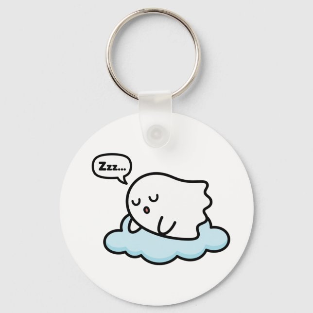 Zzz... Boo later Key Ring (Front)