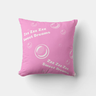 ZZZ pink Cushion
