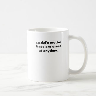 zzzzizi motto mug